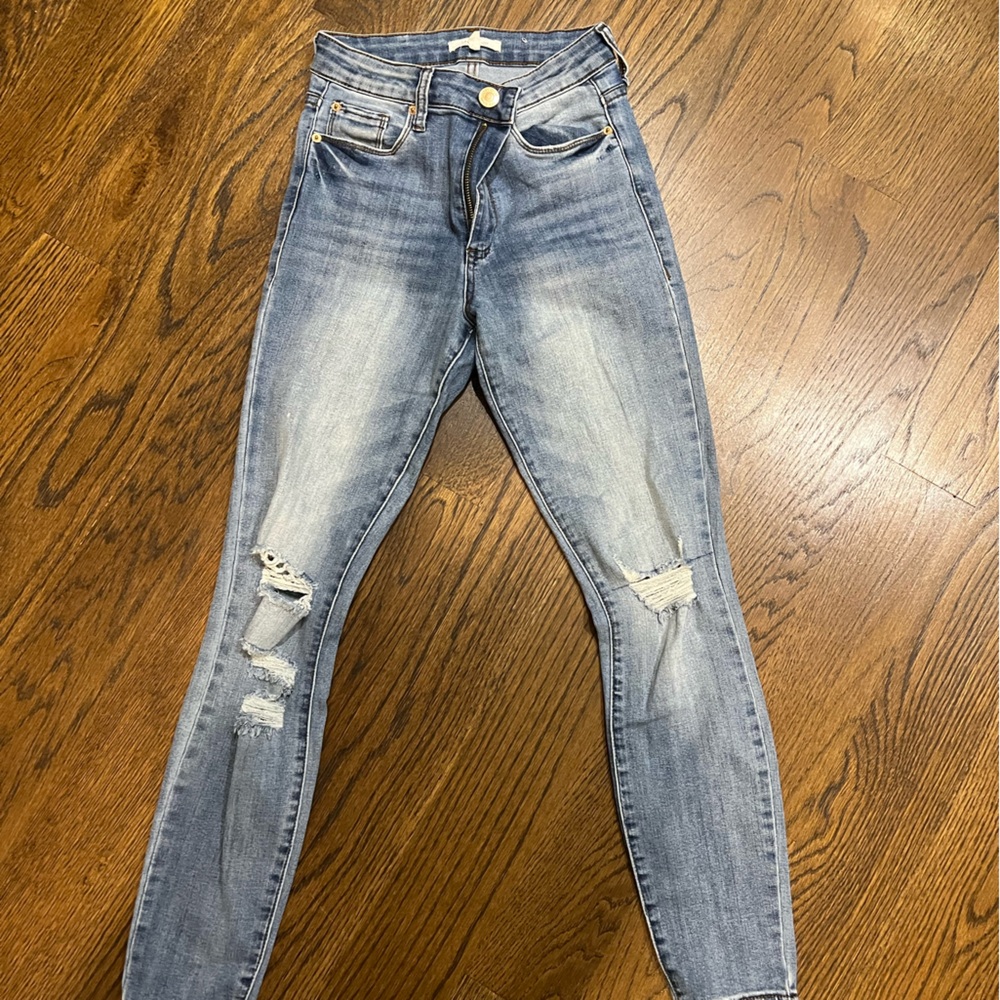 Sts blue skinny jean ripped